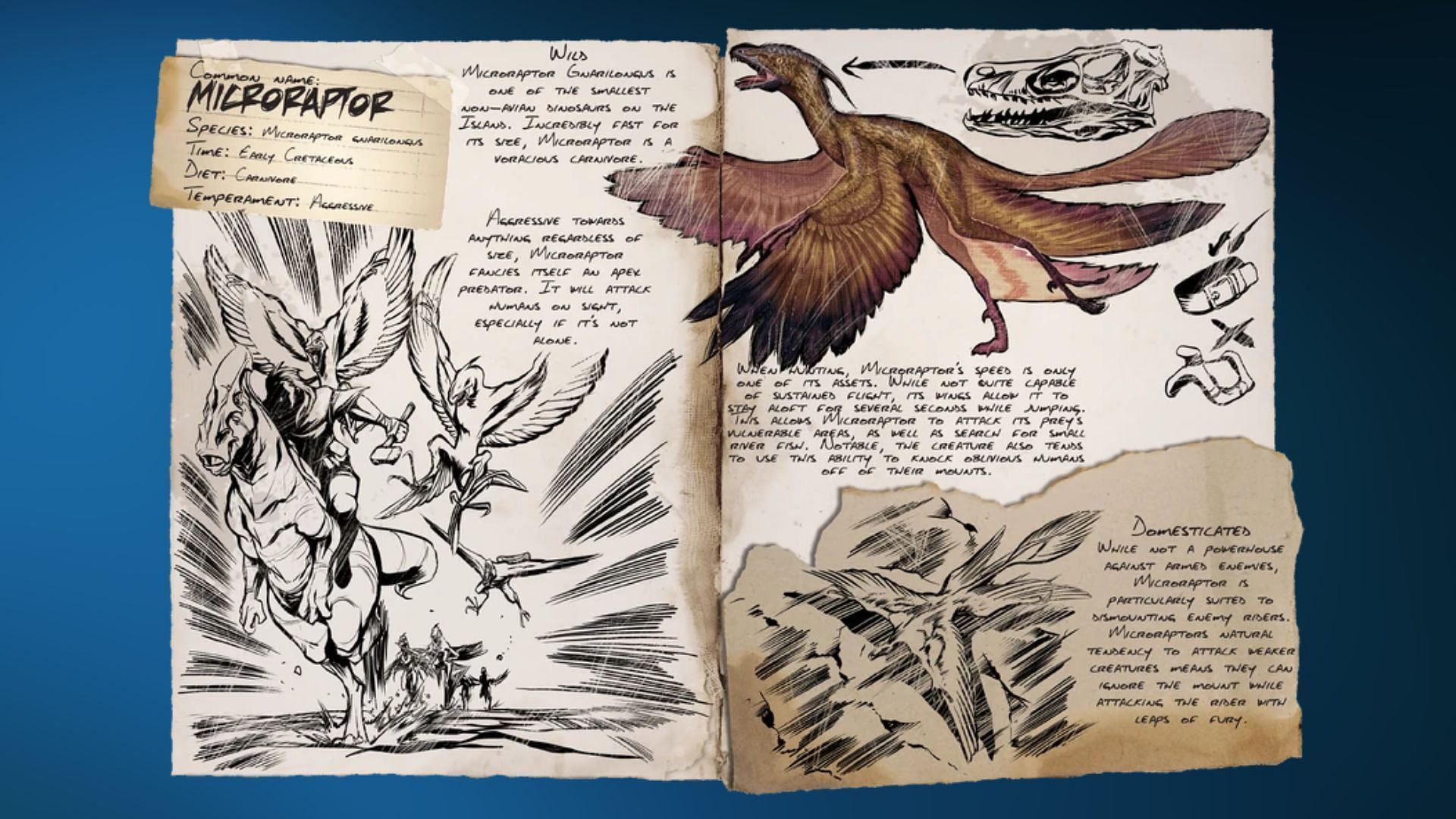 ARK Survival Ascended Microraptor taming guide