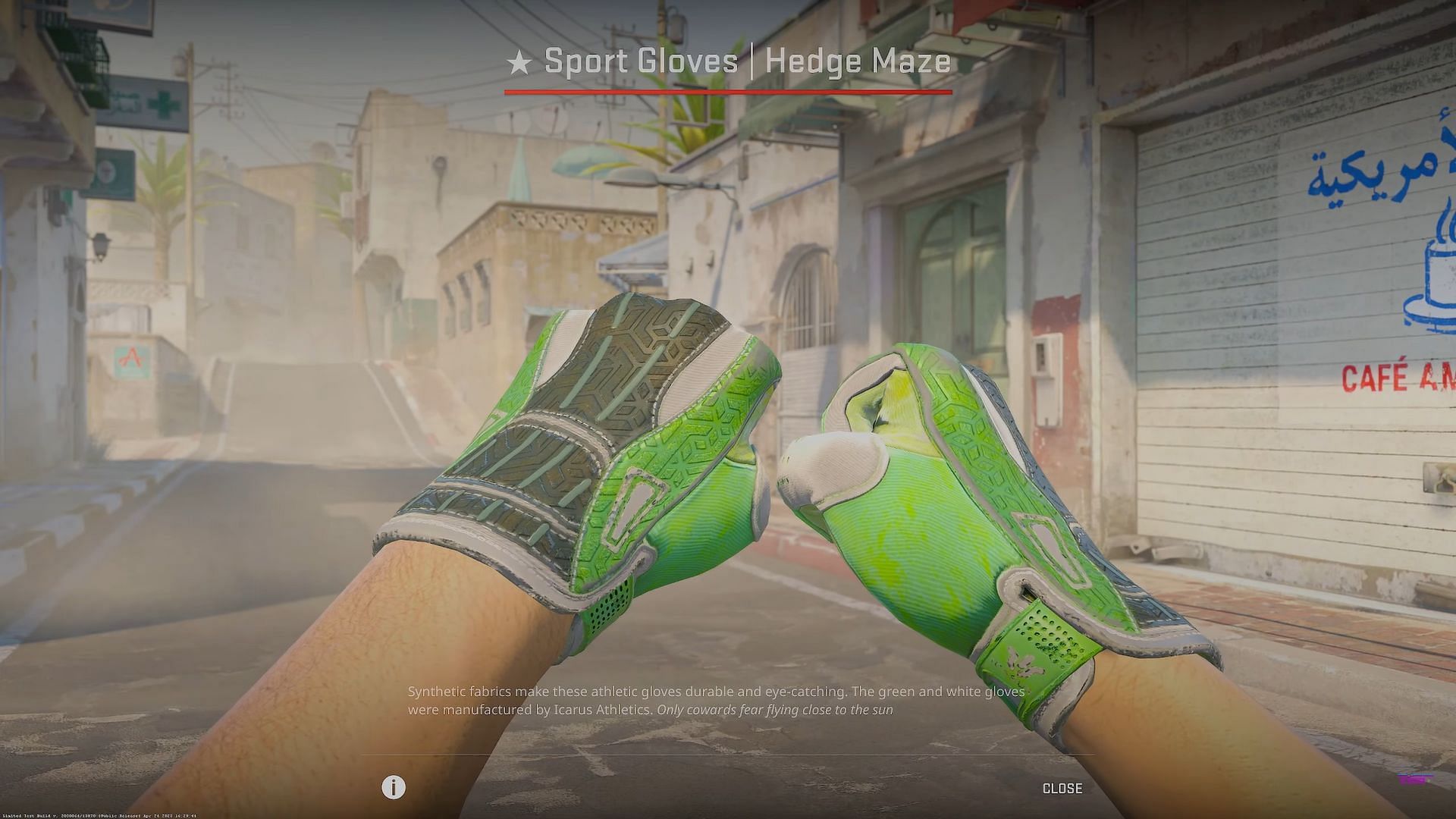 Sport Gloves | Hedge Maze (Image via Valve || YouTube/covernant)