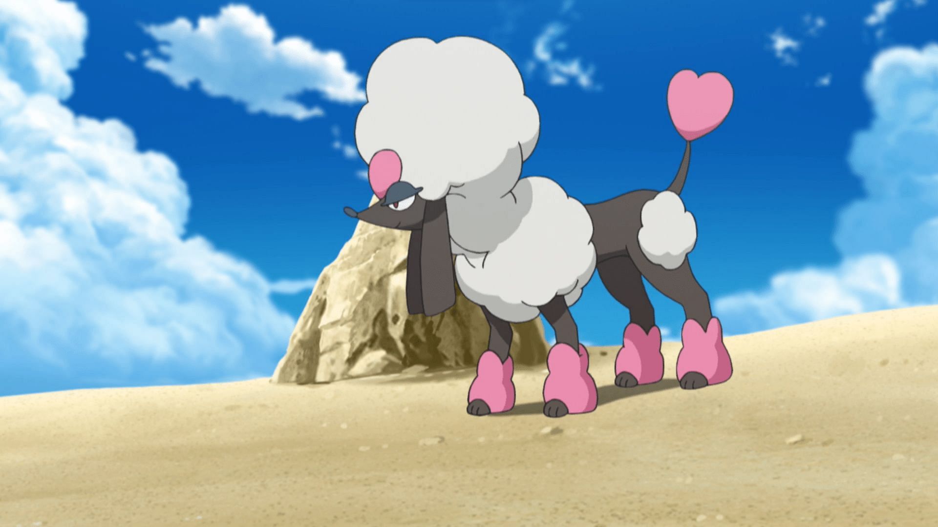 The chance to snag Heart Trim Furfrou in Pokemon GO doesn&#039;t come around often (Image via The Pokemon Company)