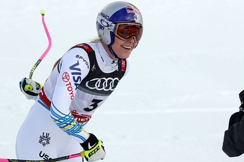 Lindsey Vonn at FIS World Ski Championships - Women's Downhill