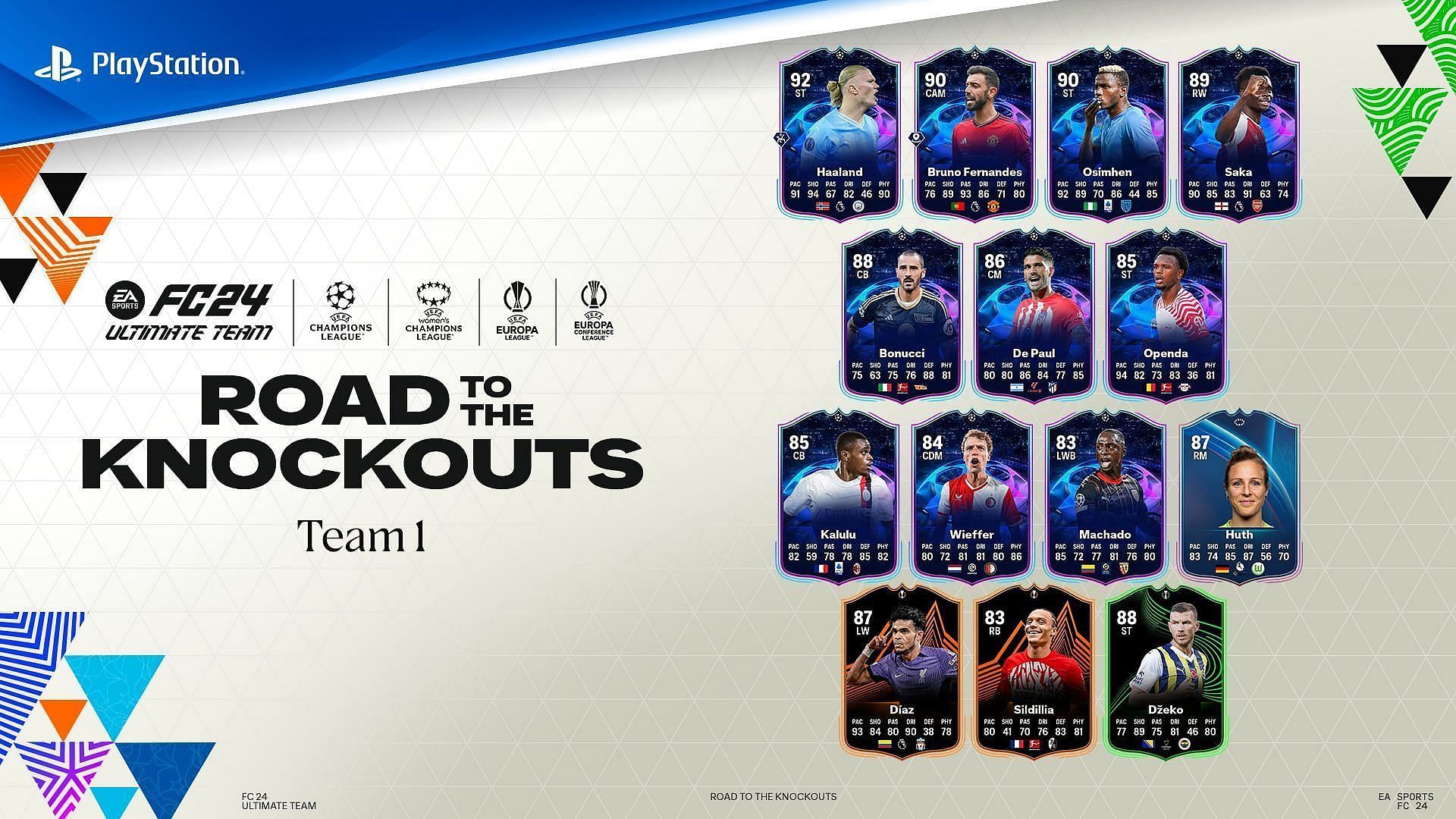 A new EA FC 24 evolution is available in Ultimate Team (Image via PlayStation)