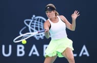 Danielle Collins at the Mubadala Abu Dhabi Open - Getty Images