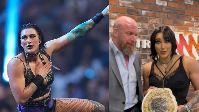 Rhea Ripley appears in video with Triple H; The Game insists he would do what Mami says and she responds