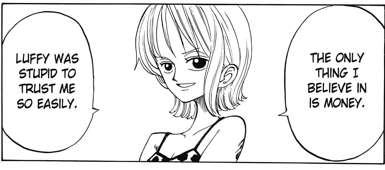 Nami in the Arlong Park arc (Image via Eiichiro Oda/Shueisha)