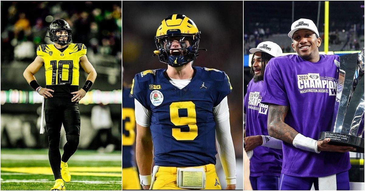 Michigan QB J.J. McCarthy gets ranked higher than top 2024 NFL draft prospects Bo Nix and Michael Penix Jr.