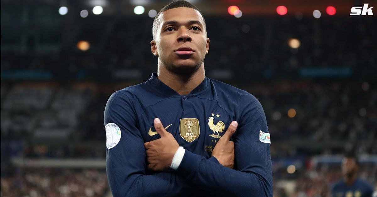 PSG superstar Kylian Mbappe looking to trademark his arms-crossed celebration and his last name - Reports