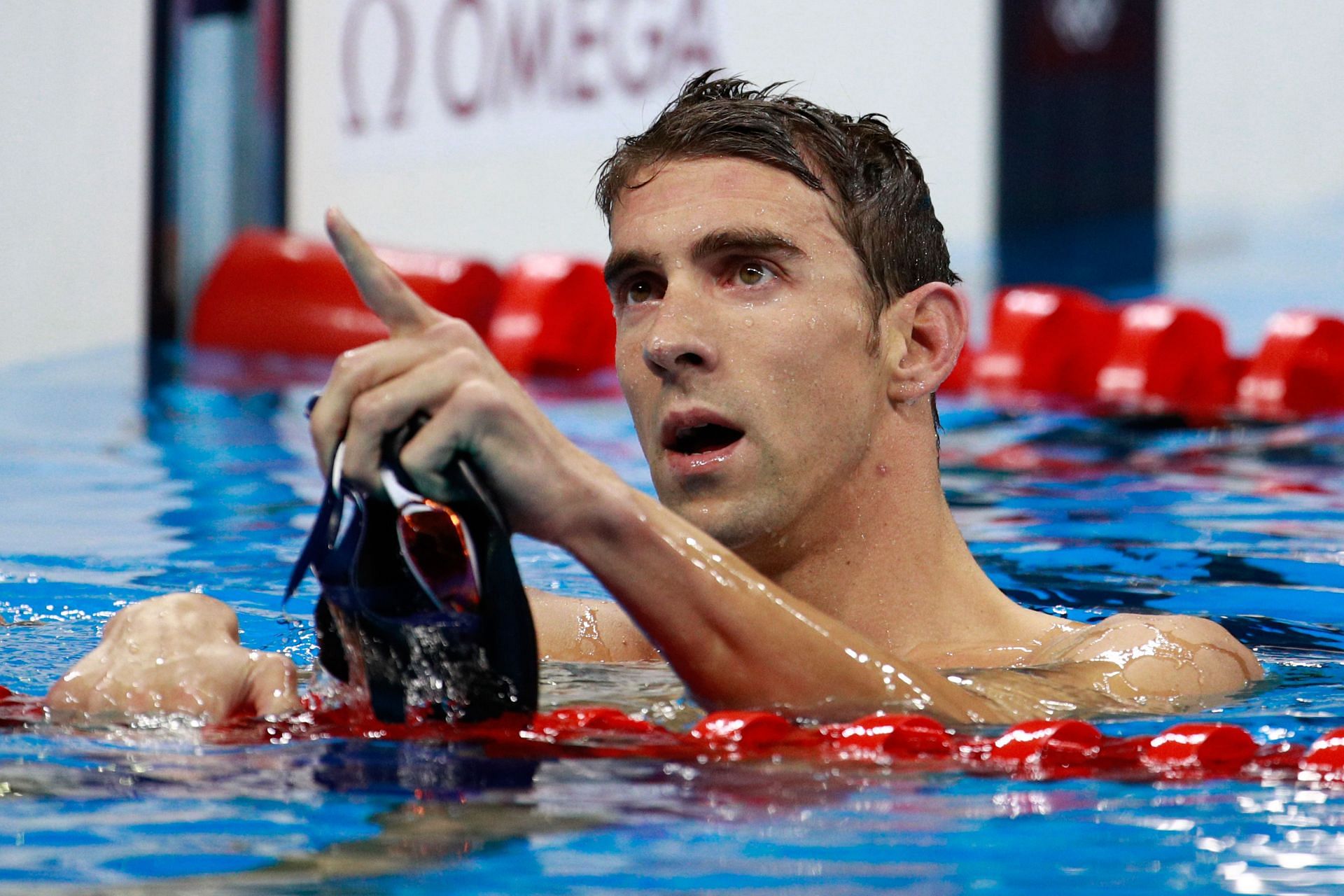 Michael Phelps at Rio Olympics Swimming - Olympics: Day 6