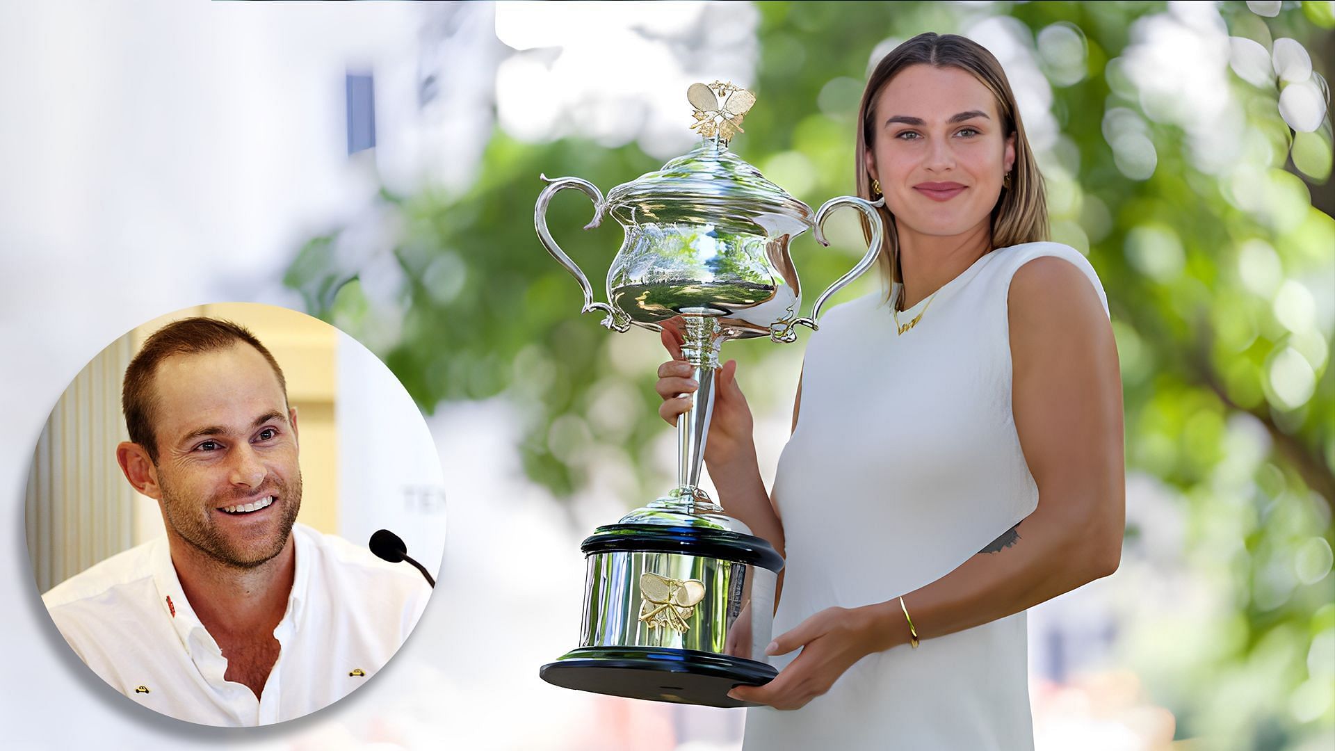 Andy Roddick heaps praises on Aryna Sabalenka for her remarkable consistency.