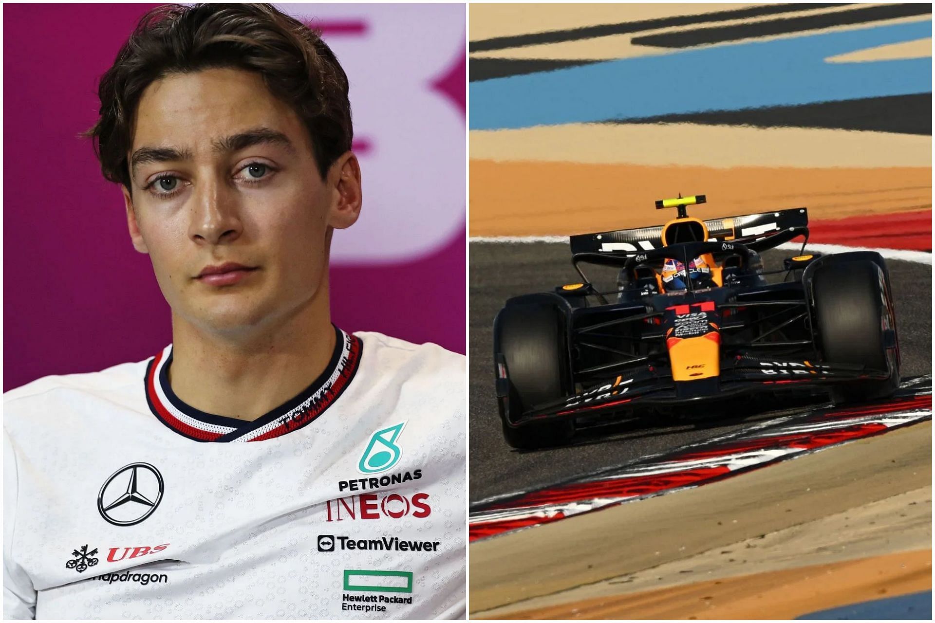 George Russell talks about Red Bull