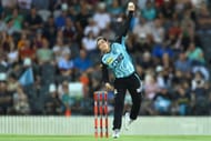 Jess Jonassen bowls: WBBL - Brisbane Heat v Adelaide Strikers