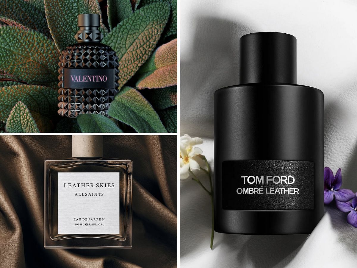 Men's fragrance discount with leather notes