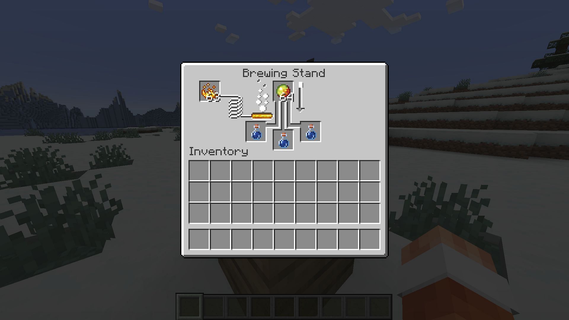 Magma cream and awkward potions will combine to make Fire Resistance potions in Minecraft (Image via Mojang Studios)