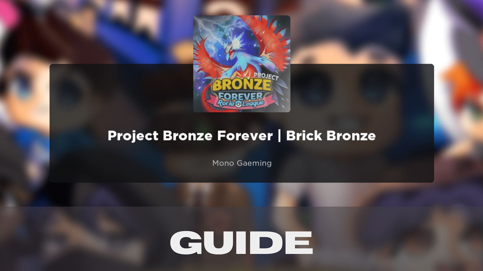 Project Bronze Forever Brick Bronze: Starter Pokemon Training Guide And ...