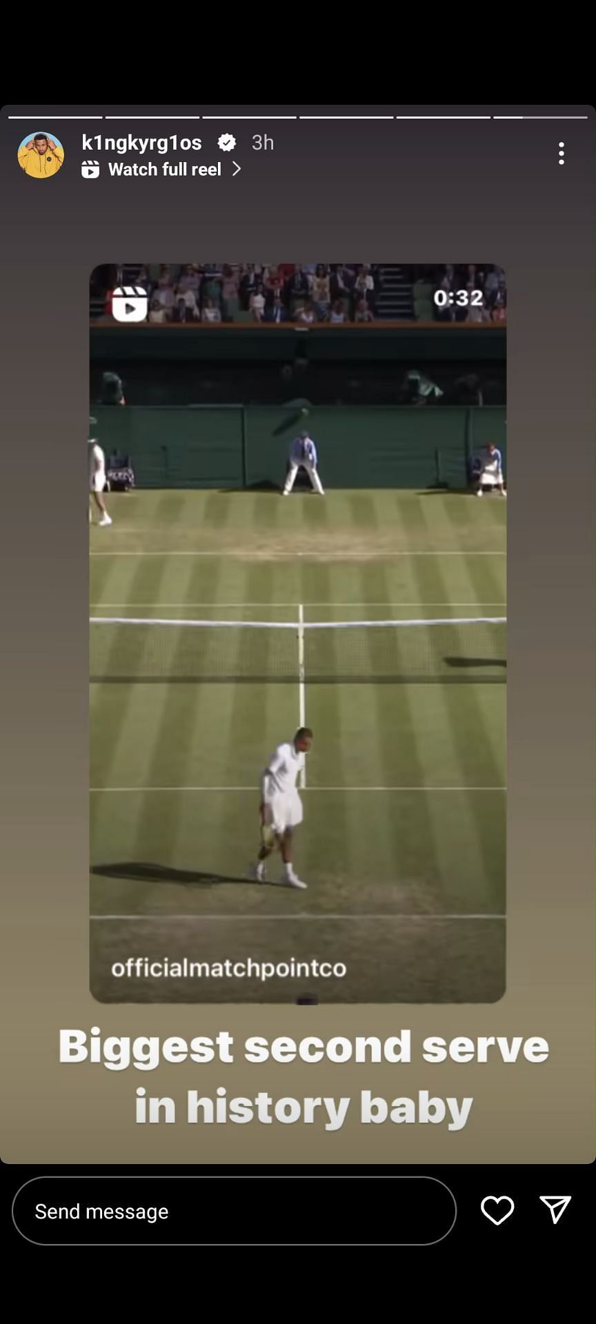 "Biggest Second Serve In History" – Nick Kyrgios Recounts Smashing ...