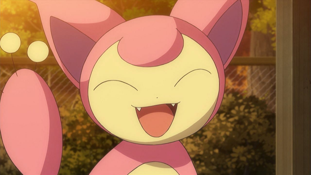 Skitty as seen in the anime (Image via The Pokemon Company)