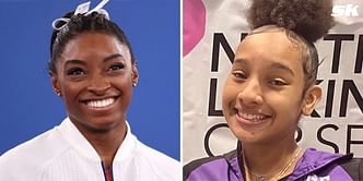 Simone Biles extends her support to youngster CaMarah Williams ahead of her Elite debut