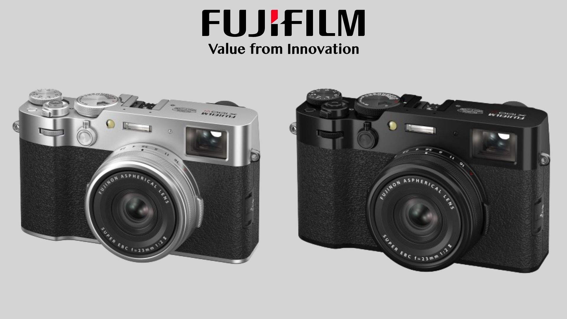 The new Fujifilm X100VI (Image via Fujifilm)