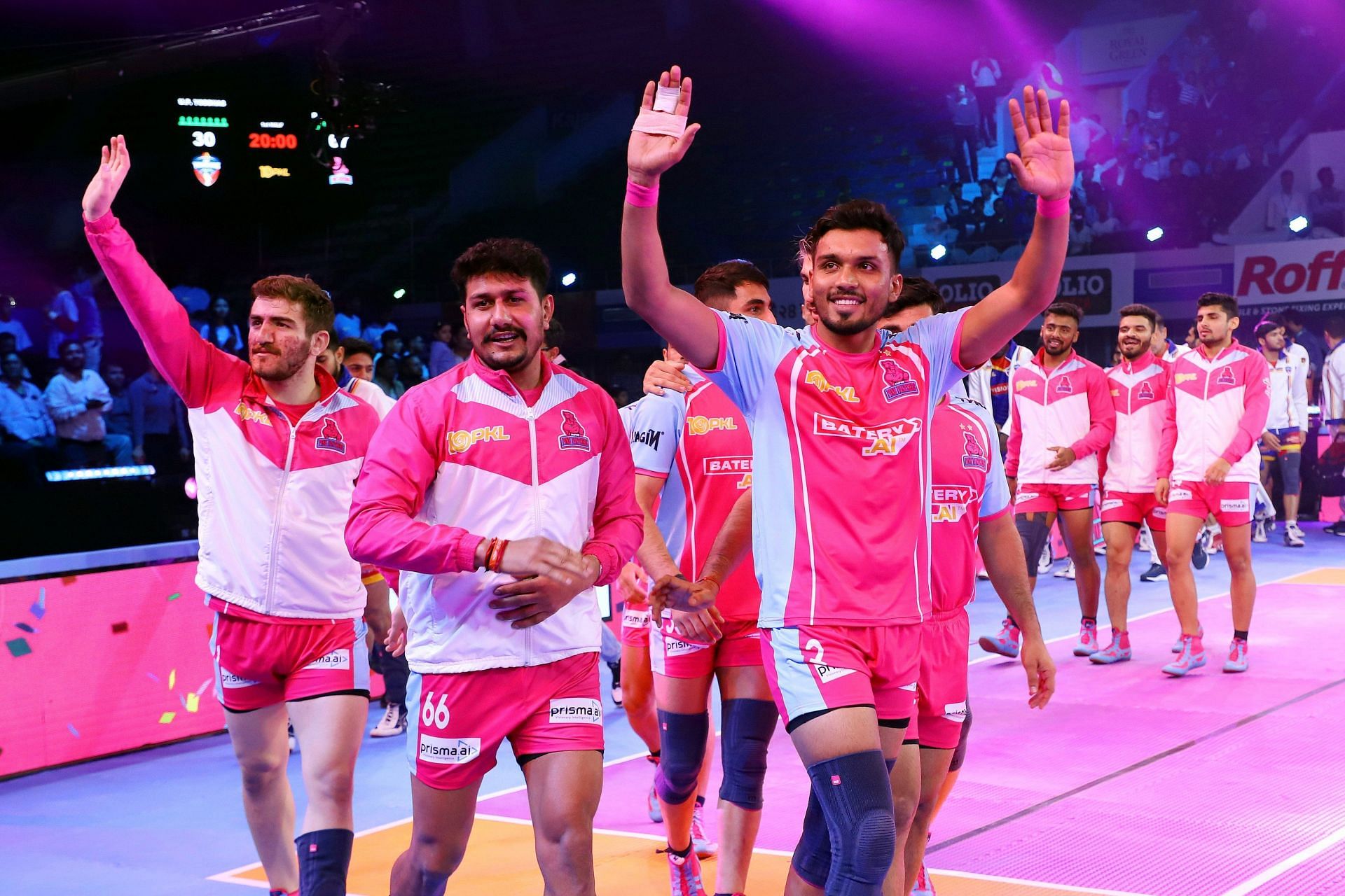 Jaipur Pink Panthers vs Telugu Titans