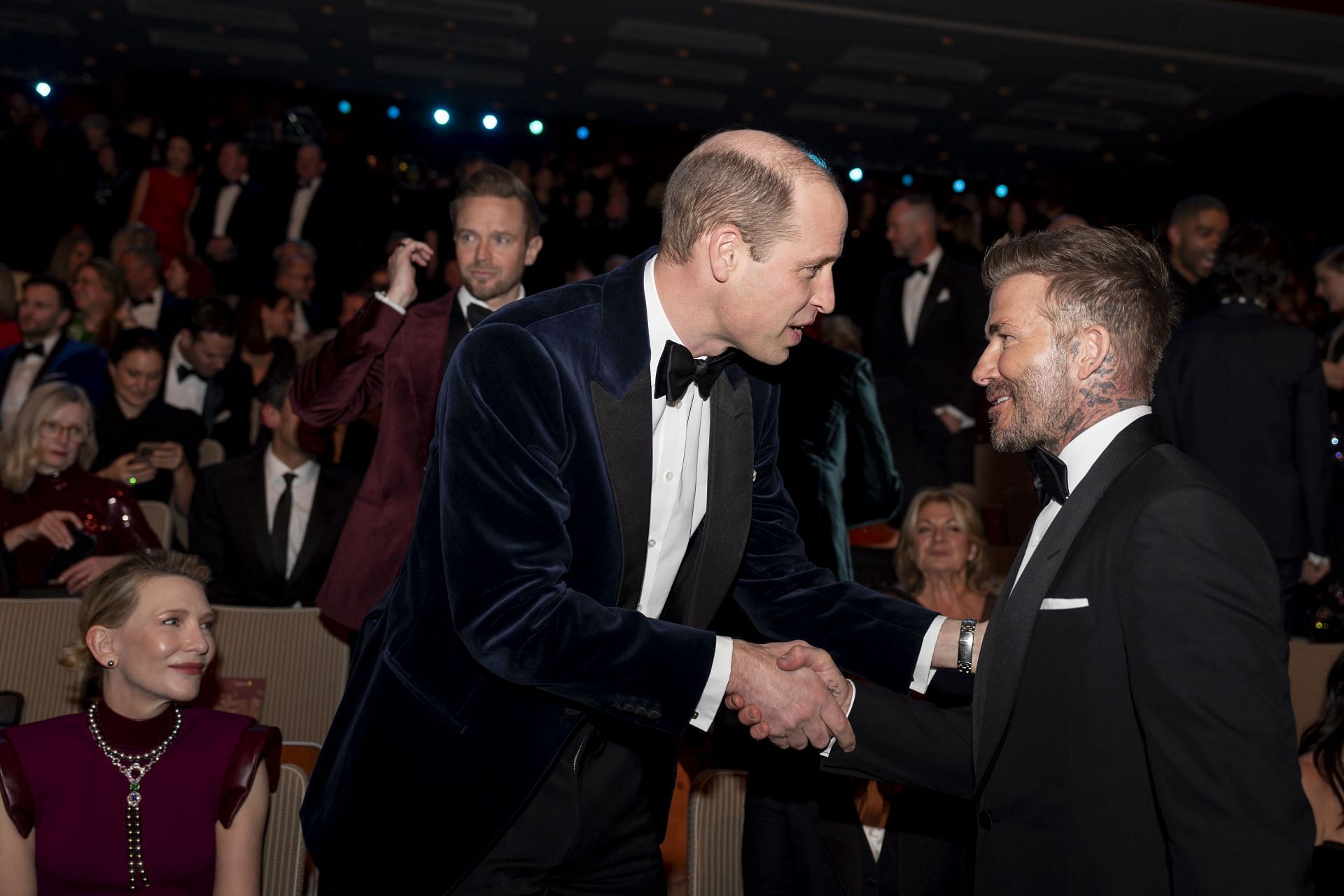 The Prince Of Wales Attends The 2024 EE BAFTA Film Awards