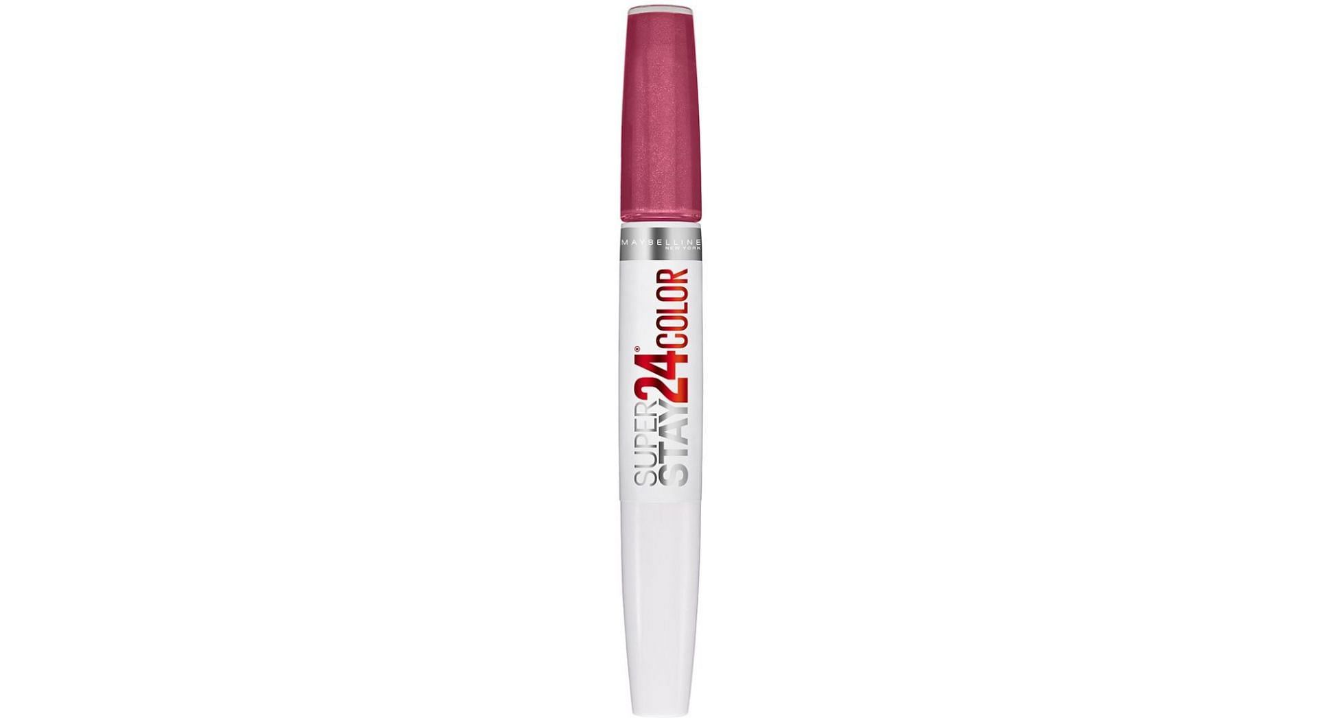 Maybelline Super Stay 24, 2 Step Liquid Lipstick, 90 Timeless Rose (Image via Amazon)