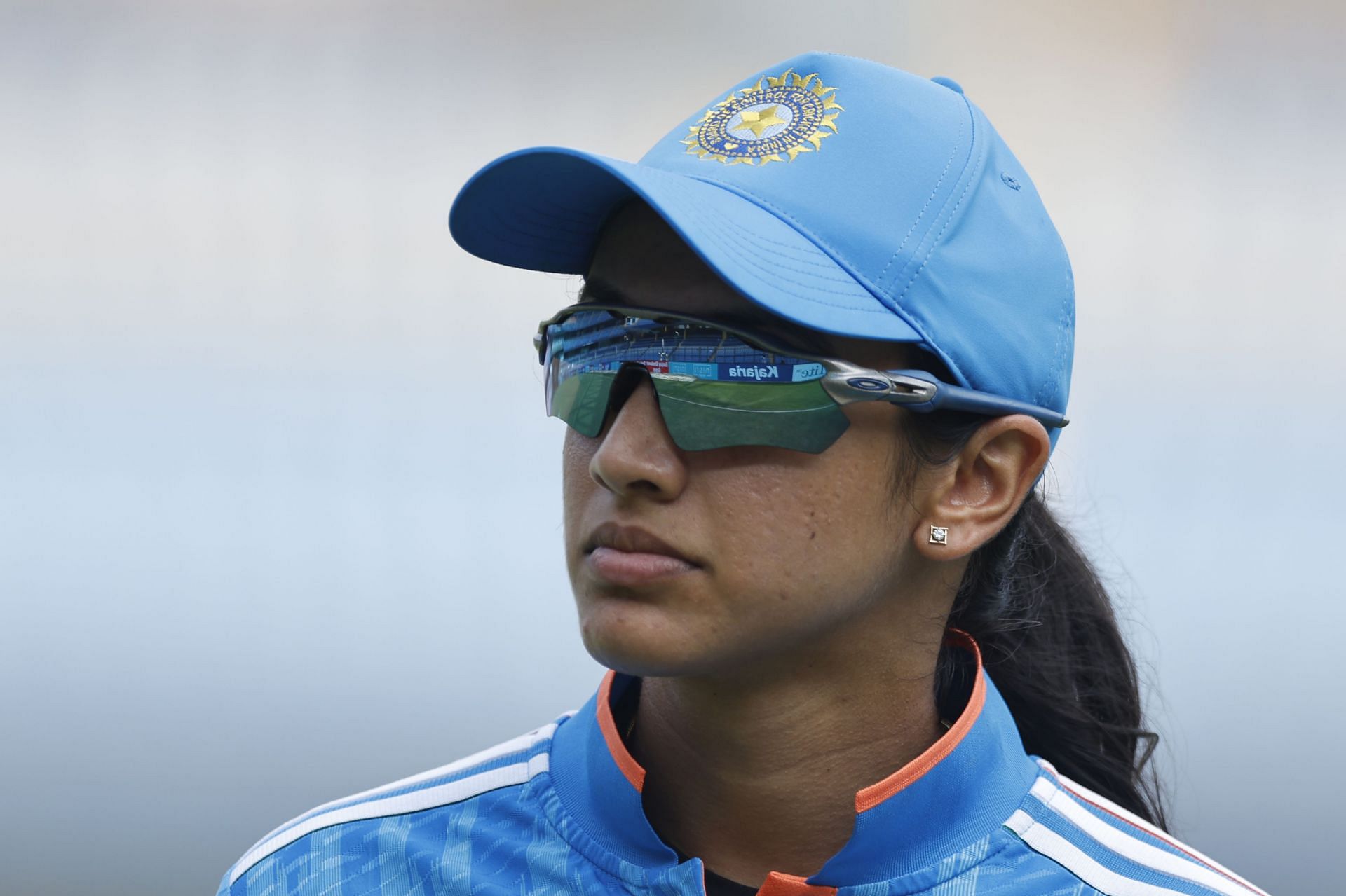 Smriti Mandhana looks on: India v Australia - Women&#039;s ODI: Game 3
