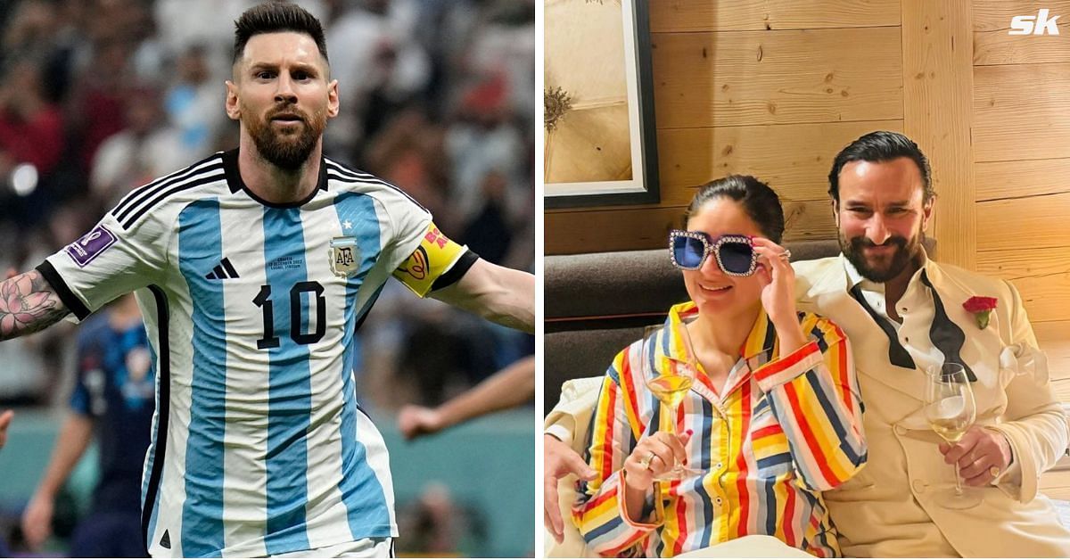 Saif and Kareena admit their son wants to be Messi