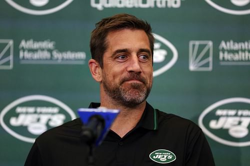 New York Jets Introduce Quarterback Aaron Rodgers