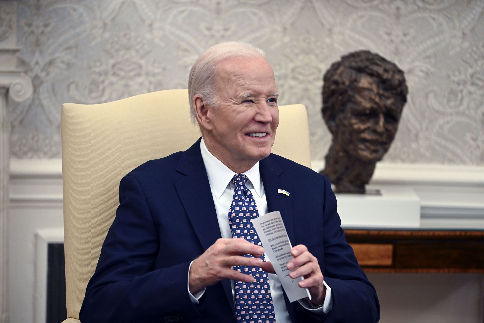 President Biden Meets With Congressional Leaders At The White House