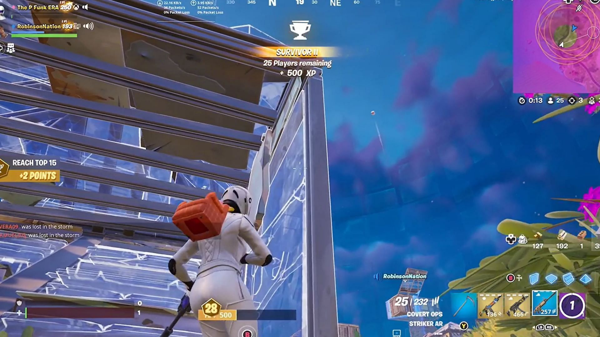 Fortnite player saves their teammate with a clutch Medkit throw, community left amazed