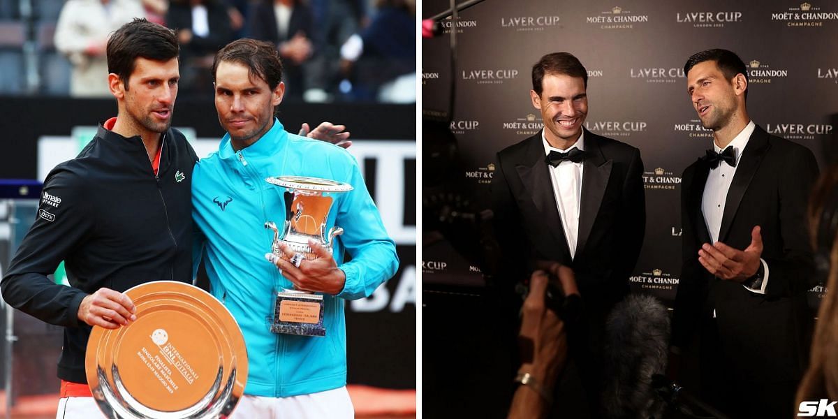 Rafael Nadal opened up about his rivalry with Novak Djokovic