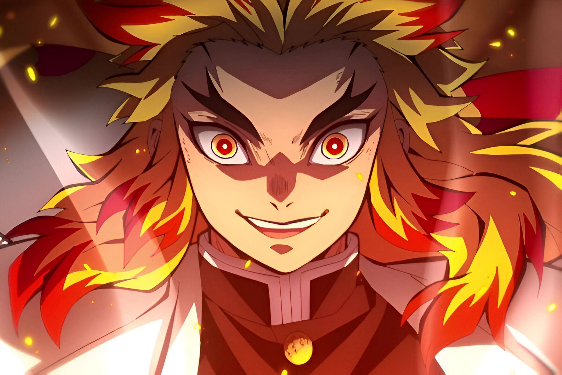 Rengoku as seen in Demon Slayer (Image via Ufotable)