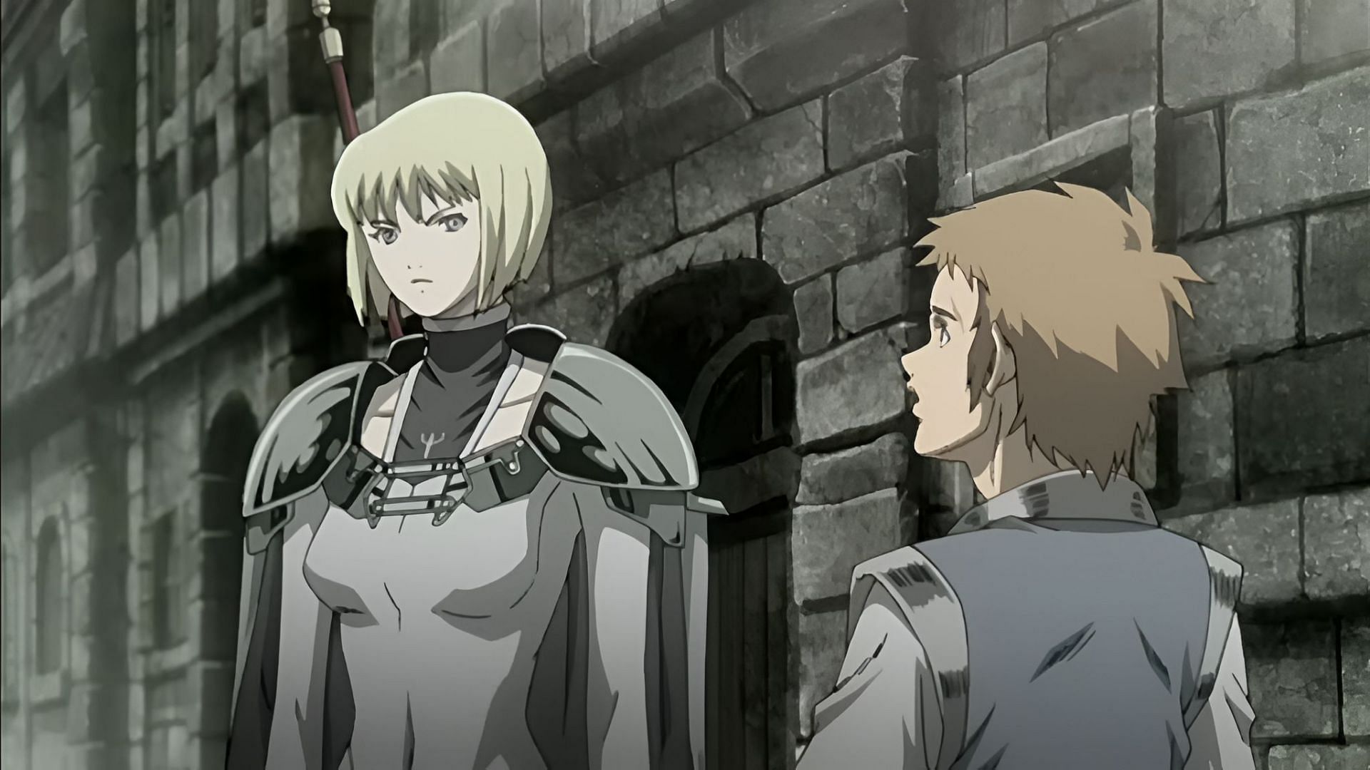 Clay (right) and Raki (right) as seen in the anime (Image via Madhouse)