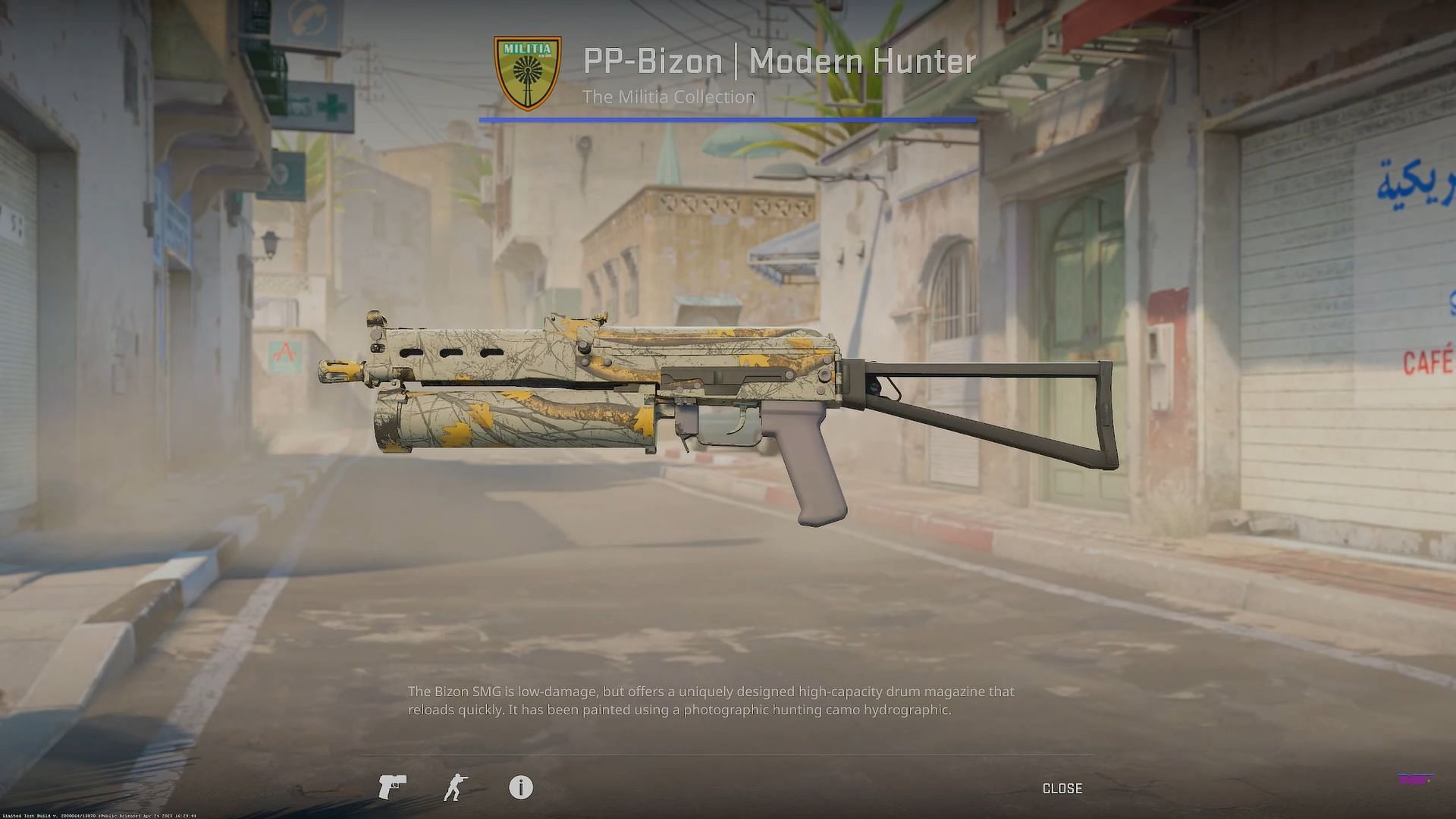 PP-Bizon Modern Hunter (Image via Valve || YouTube/covernant)