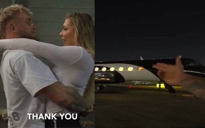 Jake Paul drops $200k on private jet to see girlfriend compete in Utah
