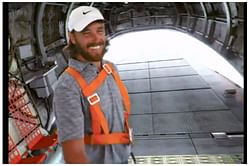 WATCH: Tommy Fleetwood attempts a hole-in-one from 30,000 feet from a cargo plane