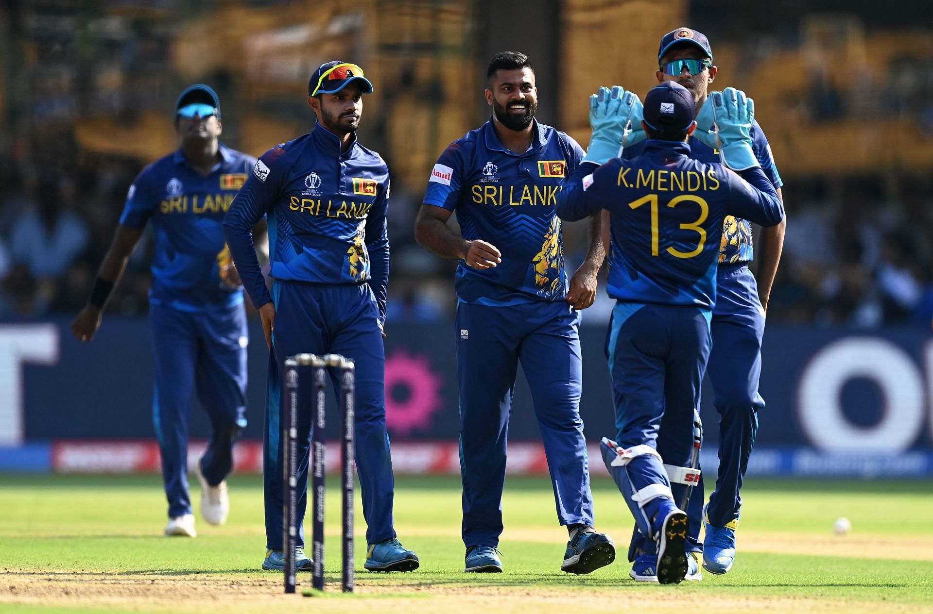 Sri Lanka national cricket team. (Credits: Getty)