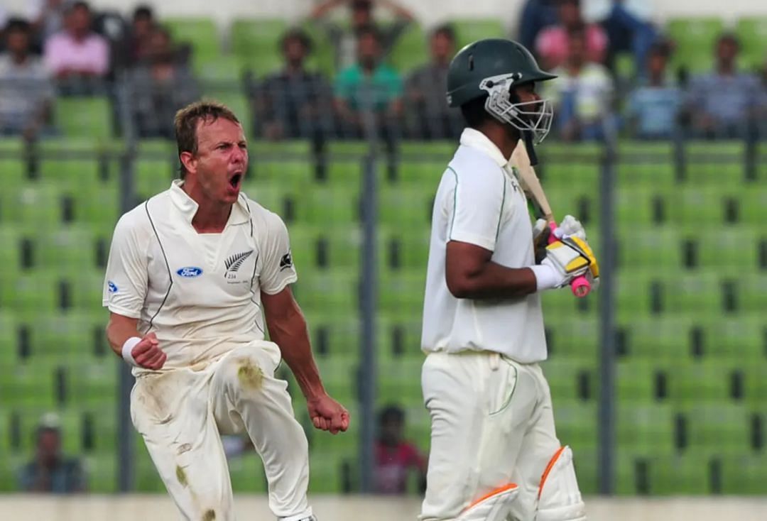 Neil Wagner vs Bangladesh in Mirpur