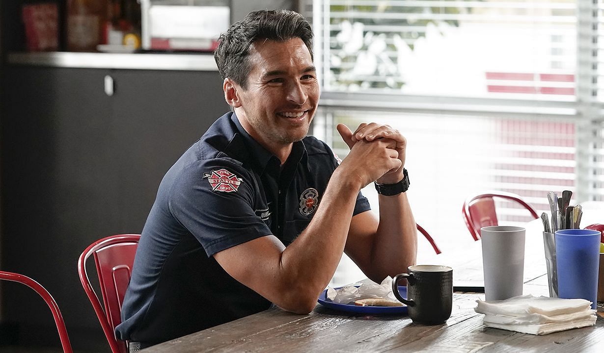 Jay Hayden in Station 19. (Image via ABC)