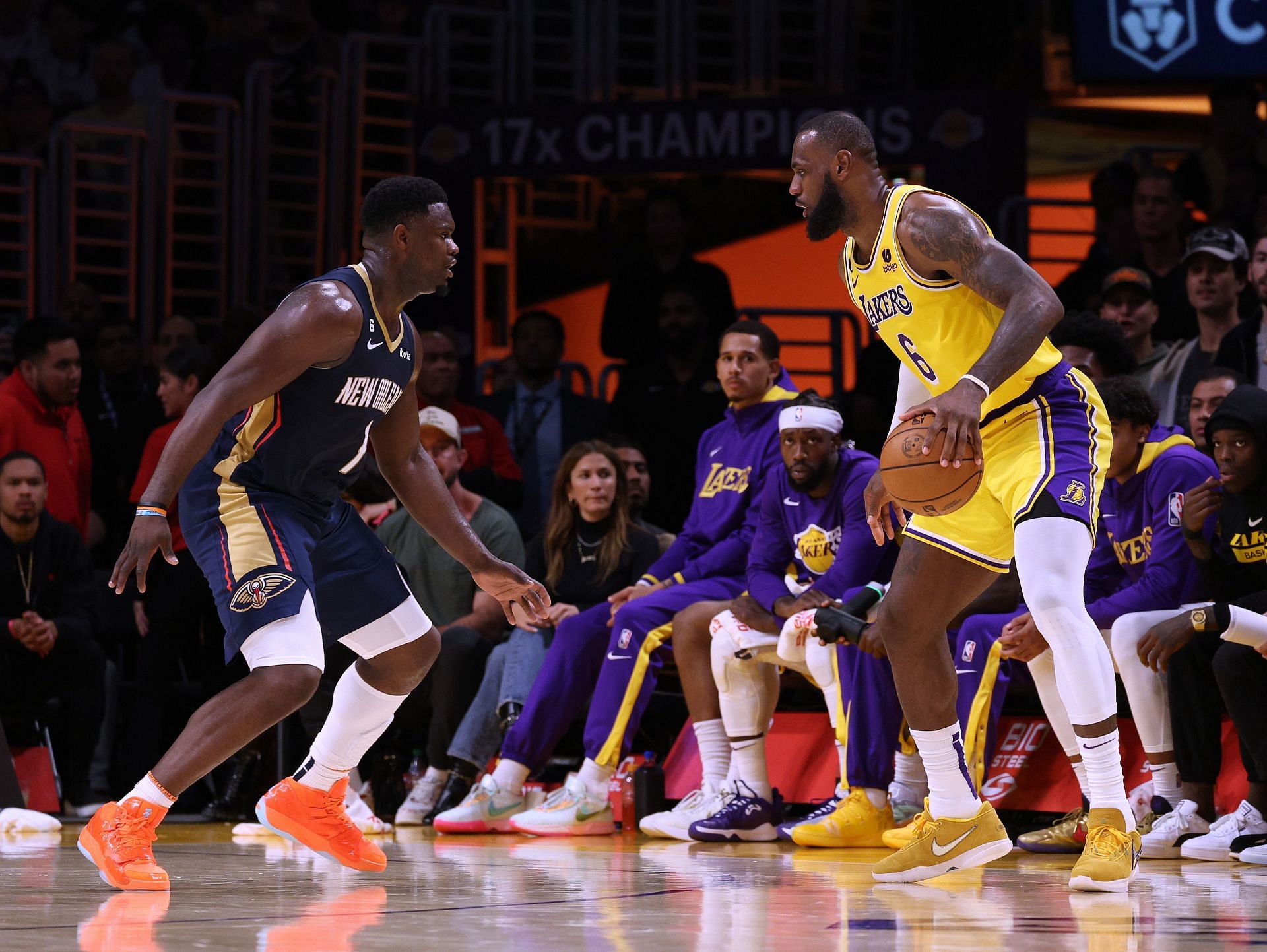 New Orleans Pelicans v Los Angeles Lakers