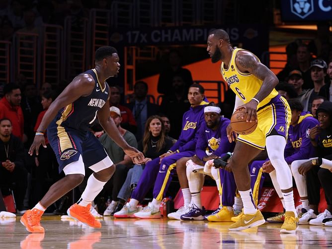 New Orleans Pelicans vs LA Lakers Game Player Stats and Ratings for February 10, 2024