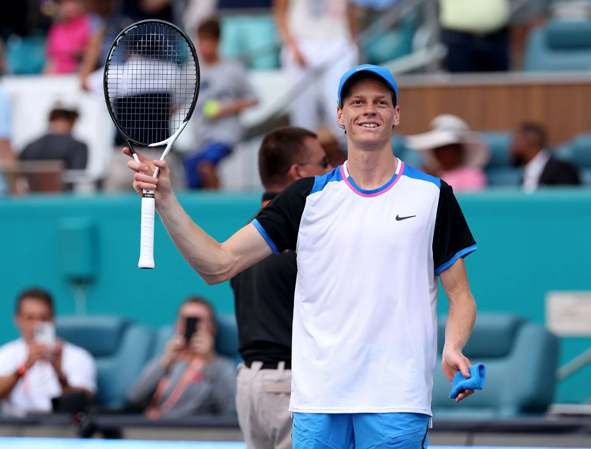 Jannik Sinner at the 2024 Miami Open
