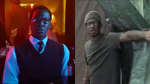 Corey Hawkins in Kong: Skull Island and The Walking Dead (Image via WB and X)