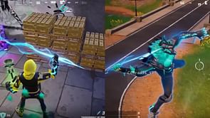 "It takes forever with a Pickaxe": Fortnite player discovers easy way to farm Gold Bars using Zeus' Thunderbolt Mythic