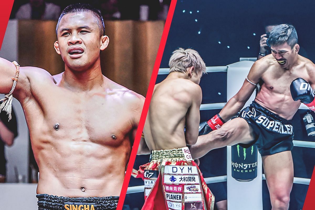 Buakaw (R) breaks down Superlek vs Takeru 