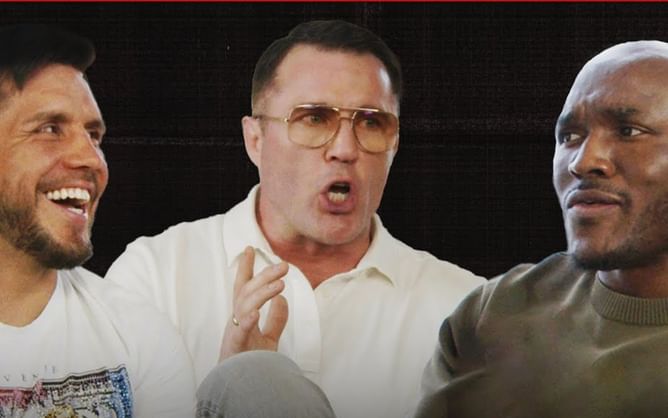 "I'm on the same steroids, I will whip his a**" - Chael Sonnen warns Jorge Masvidal, much to Henry Cejudo and Kamaru Usman's amusement