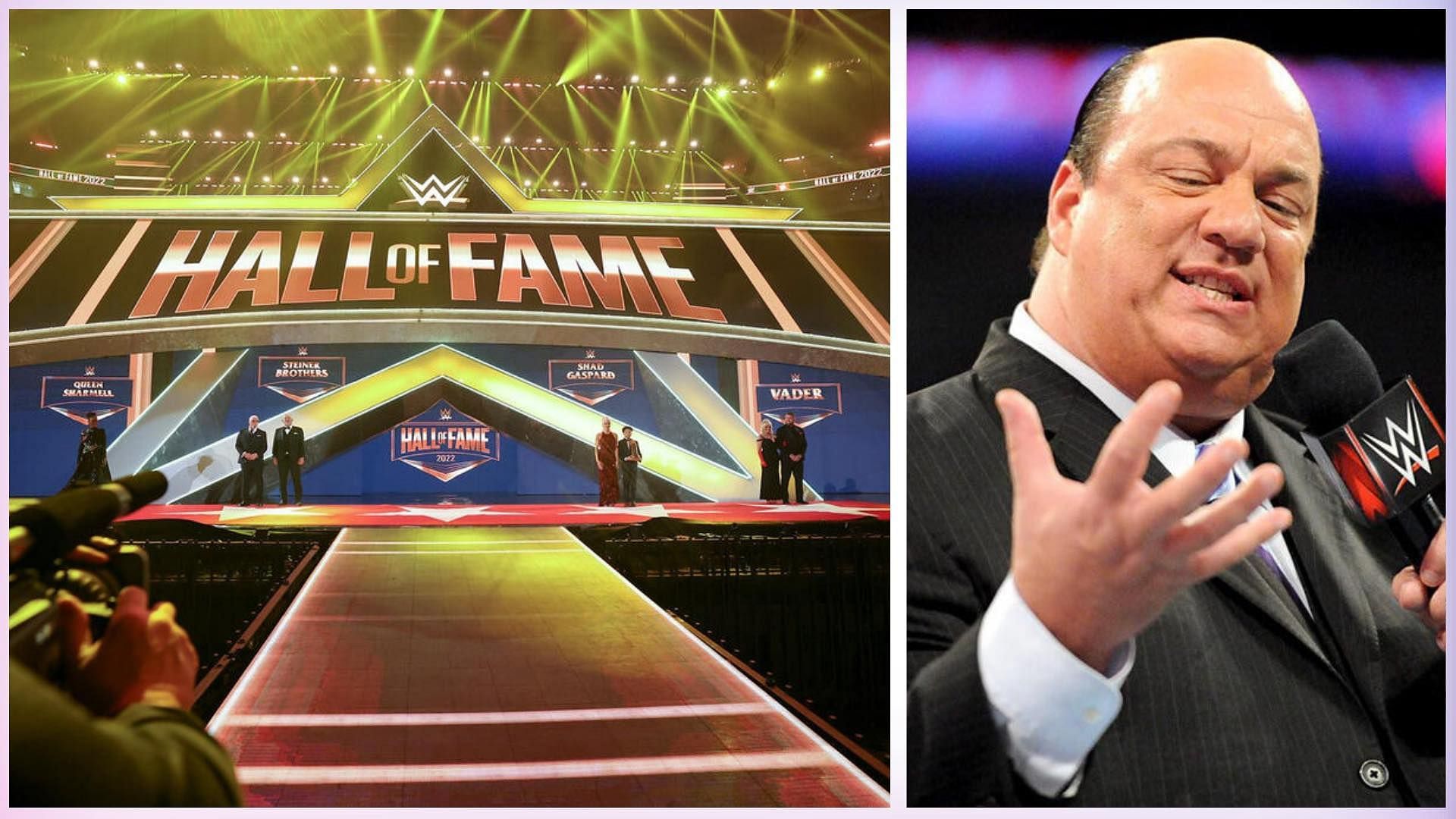 Paul Heyman is being inducted into the WWE Hall of Fame