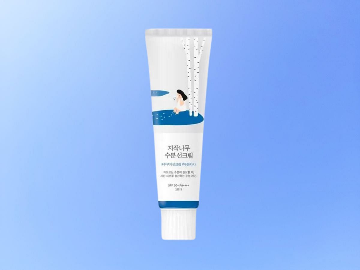 The Round Lab Birch Juice Moisturizing Sunscreen (Image via YesStyle)