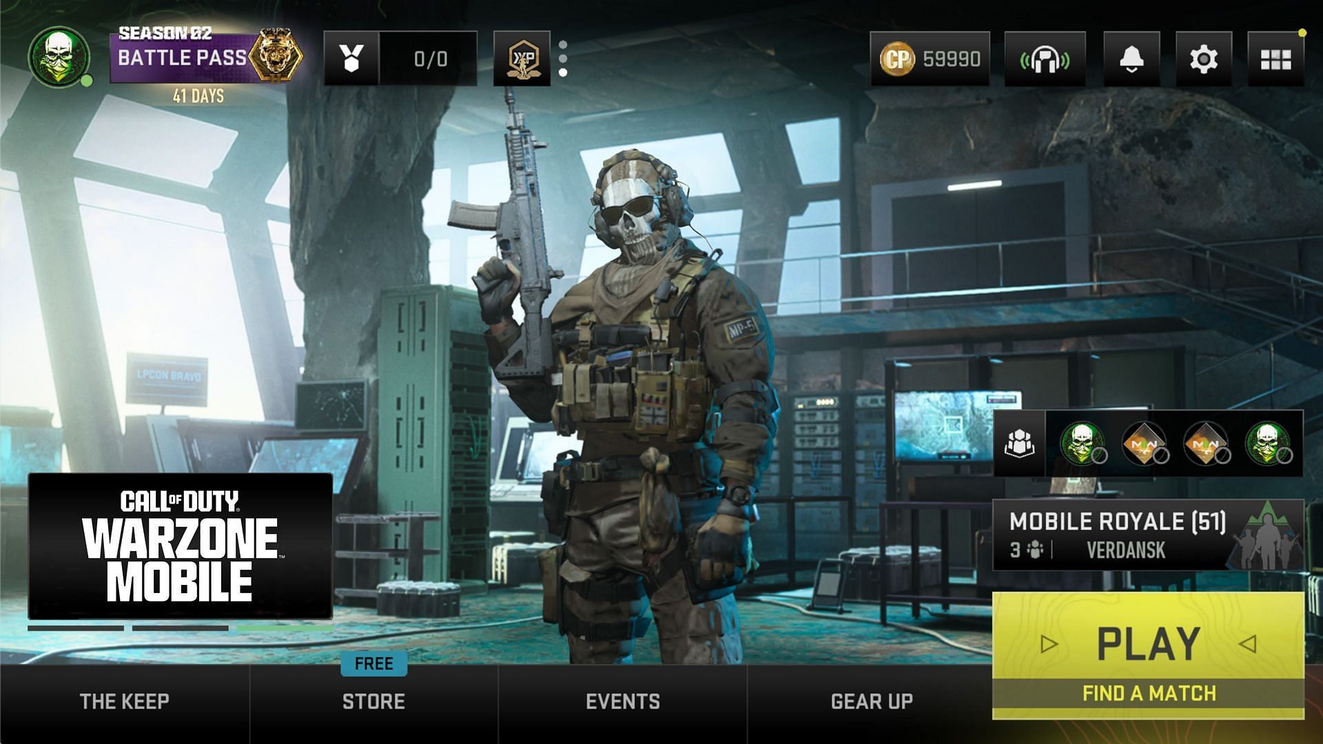 The new COD battle royale can run on mid-range smartphones (Image via COD)