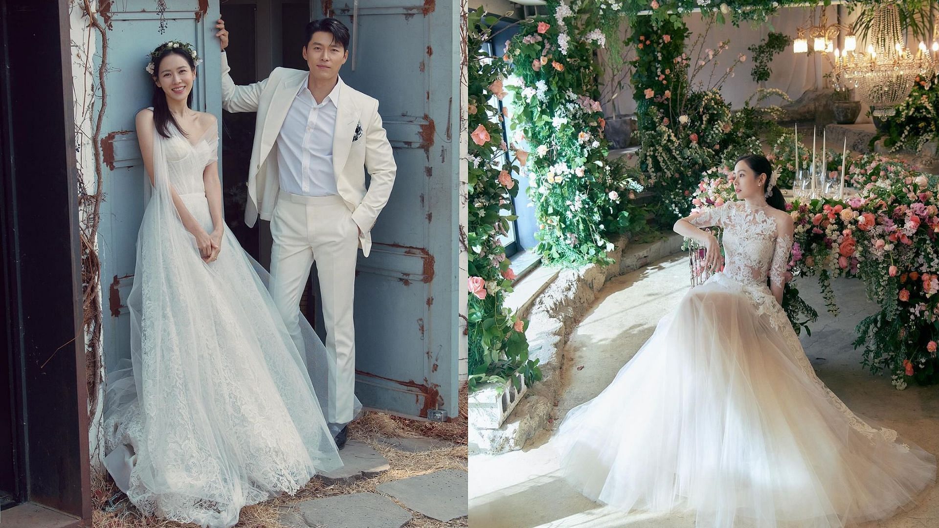 Son Yejin and Hyunbin celebrate second wedding anniversary (Images via Instagram/yejinhand)