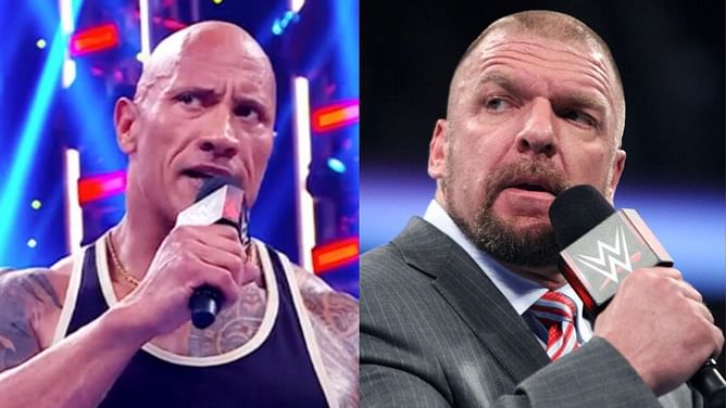 Triple H to interrupt The Rock on WWE SmackDown starting a feud heading into WrestleMania? Exploring the possibility